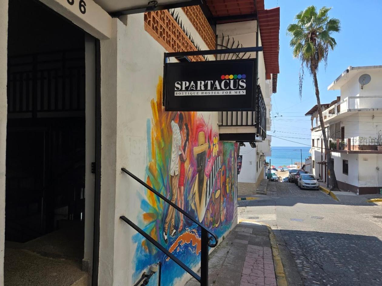 Spartacus Hostel Boutique For Men Puerto Vallarta Exterior photo